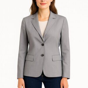 Jones New York Collection Pinstripe Summer Blazer